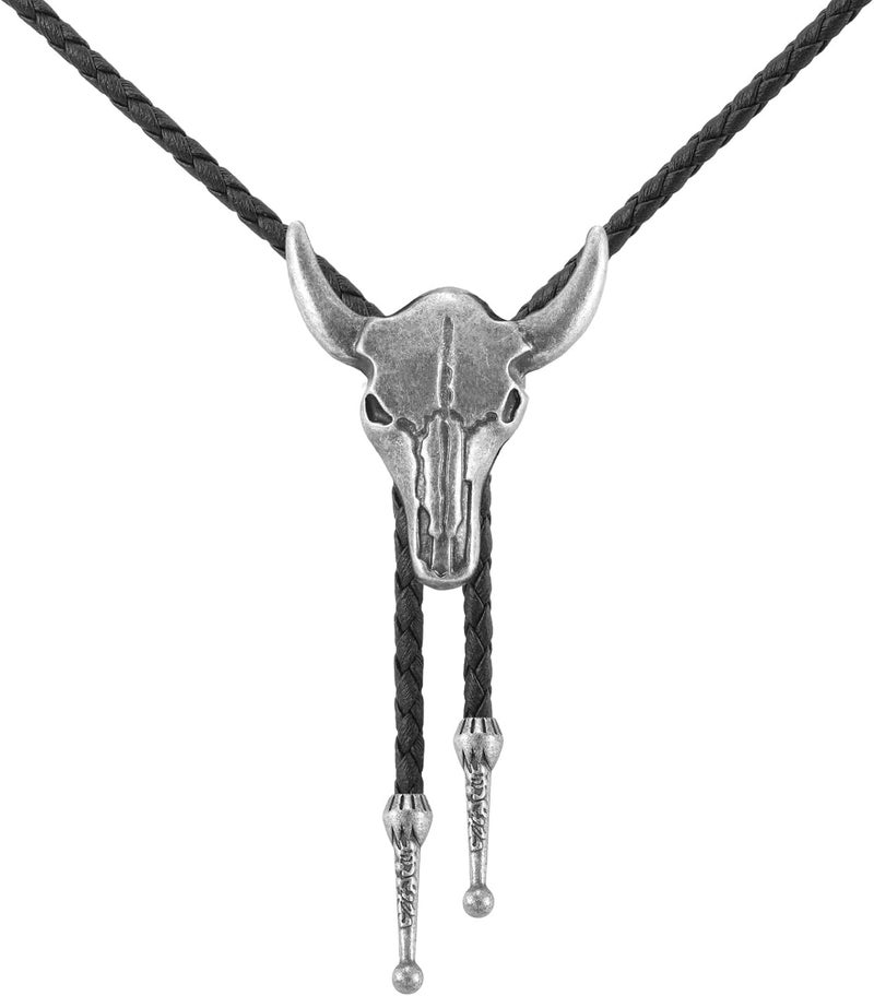Sansths Bolo Tie for Men Cowboy Tie Native American Retro Western Necklace Cowboy Cowgirl Accessories for Men Women - Image 1